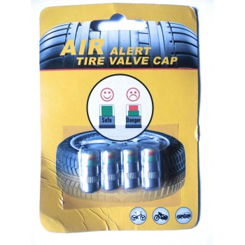 Car Auto Tire Pressure Sensor Valve System Caps Indicator Alert 4Pcs In 1 Set Imported From USA